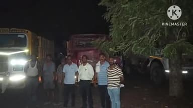 समुद्रपूर: मांडगाव शिवारात अवैध वाळू वाहून नेणारे तिन टिप्पर जप्त: महसूल विभागाची धडक कारवाई