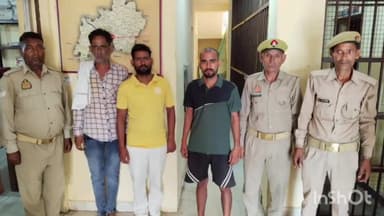 जलेसर: जलेसर पुलिस ने शांति भंग करने के मामले में 3 आरोपियों को किया गिरफ्तार