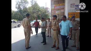 फिरोज़ाबाद: मतगणना स्थल मंडी समिति शिकोहाबाद का डीएम एसएसपी ने स्ट्रांग रूम का निरीक्षण