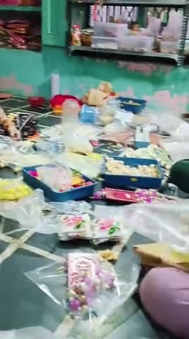 बंदरवाल रंगोली शादी में बांटने के आइटम से लेकर गणपति जन्माष्टमी तक के समान बना रही है आम महिला आत्मनिर्भर के साथ रोजगार