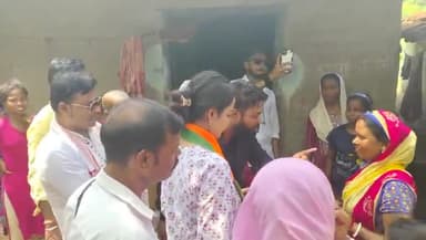 दुमका लोकसभा में अनुसूचित जाति बस्तियों में विमल बैठा द्वारा जनसंपर्क अभियान