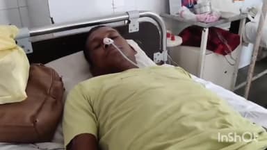 बैतूल: गोरखर के ग्रामीण ने खाया जहरीला पदार्थ उपचार के लिए जिला अस्पताल लाया।