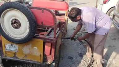 बिजनौर: बिजनौर मे चेकिंग के दौरान ट्रैफिक पुलिस इंचार्ज ने बिना नंबर की सात ई रिक्शा पकड़ी तीन टुकड़ों में बांटकर वापस लौटाई