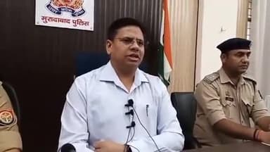 मुरादाबाद: छजलैट थाना क्षेत्र में खेत में लगे मोटर पंप चुराने वाले शातिर चोरों के गैंग के चार सदस्य गिरफ्तार एसएसपी ने दी जानकारी