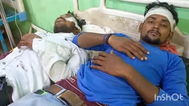 हरदोई: कोतवाली शहर के हरदोई सांडी मार्ग पर दो बाइकों की आमने सामने हुई भिडंत,सतेंद्र और संदीप गंभीर घायल,जिला अस्पताल में भर्ती