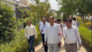 बूंदी: जलदाय मंत्री कन्हैया लाल चौधरी ने बूंदी में पेयजल  फिल्टर प्लांट का किया निरीक्षण अधिकारियों को दिया आवश्यक दिशा निर्देश