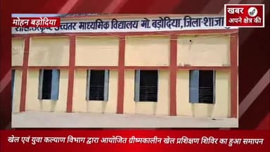 खेल एवं युवा कल्याण विभाग द्वारा आयोजित ग्रीष्मकालीन खेल प्रशिक्षण शिविर का हुआ समापन