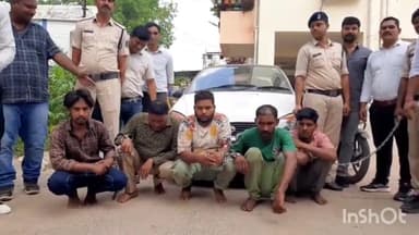 धमतरी: मैत्री विहार कॉलोनी स्थित घर में चोरी करने के मामले में साइबर सेल टीम ने एक सुनार सहित 5 लोगों को दुर्ग से किया गिरफ्तार