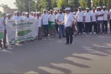 नागौर: विश्व पर्यावरण दिवस पर नागौर जिला मुख्यालय पर रन फॉर एनवायरनमेंट का हुआ आयोजन, कई प्रतिभागियों को किया पुरस्कृत