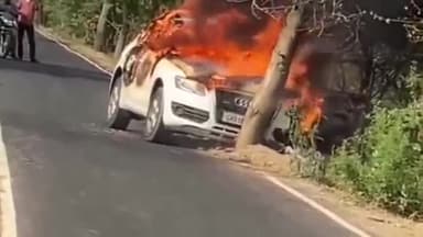 ਸੁਨਾਮ: ਸੰਗਤੀ ਵਾਲਾ ਤੋਂ ਨੰਗਲਾ ਰੋਡ 'ਤੇ ਇੱਕ ਕਾਰ ਨੂੰ ਦਰੱਖਤ ਨਾਲ ਟਕਰਾ ਜਾਣ ਕਾਰਨ ਲੱਗੀ ਅੱਗ, ਜਾਨੀ ਨੁਕਸਾਨ ਹੋਣ ਤੋਂ ਰਿਹਾ ਬਚਾਅ
