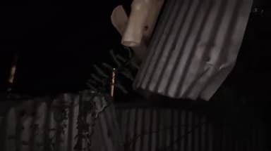 ক্যানিং ১: ক্যানিংয়ে কালবৈশাখীর তাণ্ডবে ভাঙল গাছ, বাড়ি