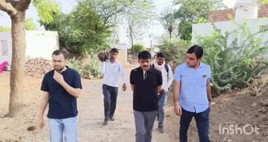 गंगापुर: जिला कलक्टर डॉ गौरव सैनी ने मालूपाड़ा में पेयजल आपूर्ति एवं जेजेएम कार्यों का किया निरीक्षण