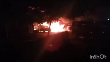 फुलवारी: फुलवारी के गोविंदपुर मुसहरी के पास एक दुकान में लगी भीषण आग