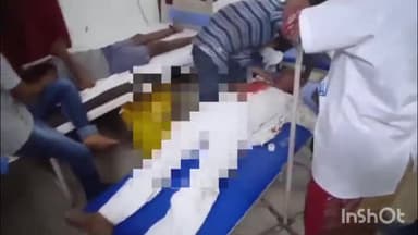 हाथरस: मोहल्ला सिद्धार्थ नगर में पैसे ना देने पर भतीजे ने चाचा को मारपीट कर किया घायल पुलिस ने कराया अस्पताल में मेडिकल