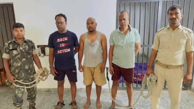 कांके: कोतवाली थाना क्षेत्र में दो गुटों में झड़प और गोलीबारी के मामले में पुलिस ने 8 लोगों को किया गिरफ्तार