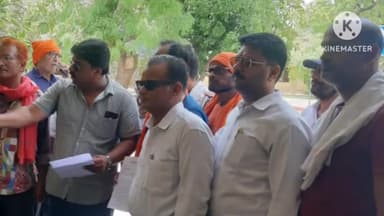 बूंदी: सर्व हिंदू समाज के लोगों ने महाराणा प्रताप की मूर्ति लगवाने को लेकर कलेक्ट्रेट में जिला कलेक्टर को ज्ञापन दिया