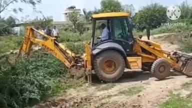 बूंदी: प्रशासन व पुलिस की  मौजूदगी में 60 हेक्टेयर चारागाह भूमि से हटाया अतिक्रमण