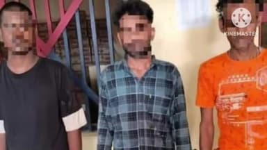 बड़हरिया: बड़हरिया में घटना को अंजाम देने के लिए योजना बना रहे तीन बदमाश को हथियार के साथ गिरफ्तार कर पुलिस ने भेजा जेल