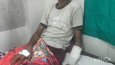 बिजनौर: गांव किशनपुर आमला में दबंगों ने पिता पुत्र को रंजिशन  मारपीट कर किया घायल