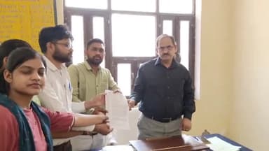 गोविंदगढ़ विकसित राजस्थान युवा मित्र के तौर पर पुनः बहाली हेतु मुख्यमंत्री के नाम तहसीलदार को ज्ञापन। #CM #RYMP#RYM #cm