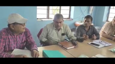 बिहार: मक्का कलस्टर बनाने के लिए बिहार शरीफ कृषि कार्यालय में कृषि सलाहकार और समन्वयक की हुई बैठक