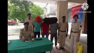 पिपरासी: पिपरासी पुलिस ने लूट कांड के अंजाम दे रहे तीन अपराधियों का किया गिरफ्तार