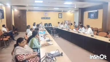 गुलाबगंज: गुलाबगंज सहित जिले में  प्रवेशोत्सव  मापदंडों का बेहतर क्रियान्वयन करें - संयुक्त कलेक्ट्रेट श्रीमती शशि