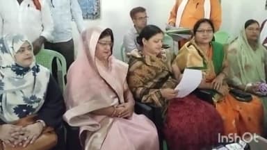 सासाराम: सासाराम नगर निगम के डिप्टी में सतवंती देवी के द्वारा प्रेस वार्ता कार्यक्रम का किया गया आयोजन