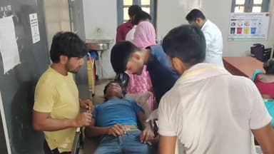 लोहरदगा: सेन्हा में मोटरसाइकिल ने ट्रक में मारी टक्कर, दो घायल