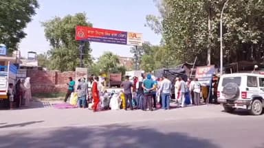 ਮੋਗਾ: ਨਿਹਾਲ ਸਿੰਘ ਥਾਣੇ ਦੇ ਬਾਹਰ ਲਾਸ਼ ਰੱਖ ਕੇ ਕੀਤਾ ਗਿਆ ਰੋਸ ਪ੍ਰਦਰਸ਼ਨ