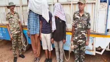 कांके: रांची के लोअर बाजार थाना क्षेत्र से चेन छिनतई करने वाले गिरोह के तीन आरोपी को किया गिरफ्तार