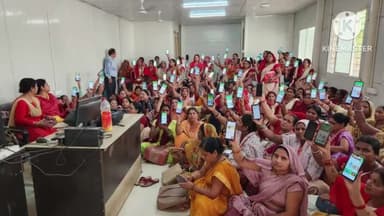 आंदर: आंदर सामुदायिक स्वास्थ्य केंद्र में 118 सेविकाओं को गूगल रीड अलोंग ऐप का दिया गया प्रशिक्षण