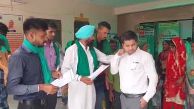 पूरनपुर: भारतीय किसान यूनियन अराजनैतिक ने महाप्रबंधक को संबोधित ज्ञापन नायब तहसीलदार को सौपा