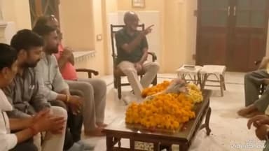 आमेर: जयपुर ग्रामीण सांसद राव राजेंद्र सिंह ने शाहपुरा स्थित हनुमत निवास बाग में की जनसुनवाई