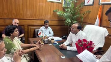 पंचकूला: सड़कों एवं पीने के पानी की समस्या को रखा मंत्री के समक्ष, पूर्व विधायक ने अमरावती में दी जानकारी