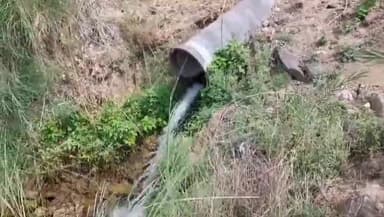 मंदसौर: शहर की जनता को पर्याप्त पेयजल देने के लिए नपा द्वारा 5 फीट पानी लिया गया कलाभाटा बांध से रामघाट में लिया गया है