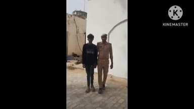 निज़ामाबाद: अपहरण के अभियोग में वांछित एक अभियुक्त को तहबरपुर पुलिस ने टीकापुर तिराहे से किया गिरफ्तार