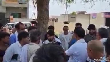 आमेर: शाहपुरा के उपनिदेशक पशुपालन कार्यालय का भाजपा नेता ने किया औचक निरीक्षण