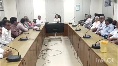 नागौर: नागौर जिला कलेक्ट्रेट सभागार में रेड क्रॉस सोसायटी की बैठक का हुआ आयोजन,जिला कलेक्टर की अध्यक्षता में हुई बैठक