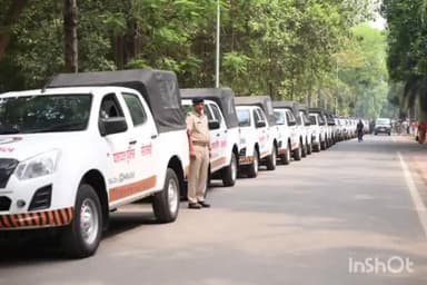 शिवहर: शिवहर जिला को पुलिस मुख्यालय से मिला तीन नए वाहन, एसपी अनंत कुमार राय