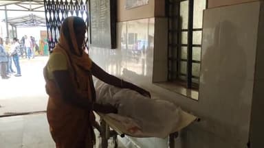 लोहरदगा: कोयला टोली में अज्ञात वाहन की चपेट में आने से ग्रामीण की हुई मौत