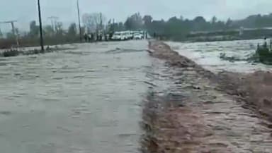 पूर्णागिरि: टनकपुर पूर्णागिरि मार्ग पर किरोड़ा नाला फिर उफान पर, फंसे रहे तीर्थ यात्री