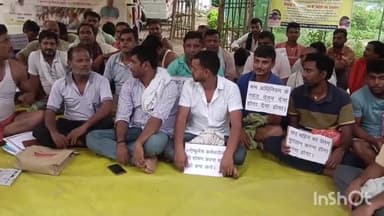 लखीसराय: सदर अस्पताल परिसर में डायल 100 के एंबुलेंस कर्मी के अनिश्चितकालीन धरना पर चले जाने पर जिलाधिकारी ने दिया आश्वासन।