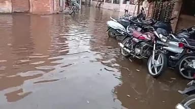 पचपदरा: बालोतरा में नालों की साफ सफाई कि के अभाव में बारिश के दौरान हुआ जल भराव, परेशान हुए शहर वासी