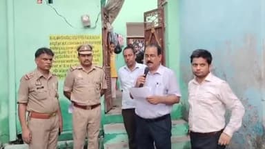 पूरनपुर: शेरपुर कला में गैंगस्टर के तीन आरोपियों के मकान व प्लाट किए कुर्क, एसडीएम की मौजूदगी में की गई कार्रवाई