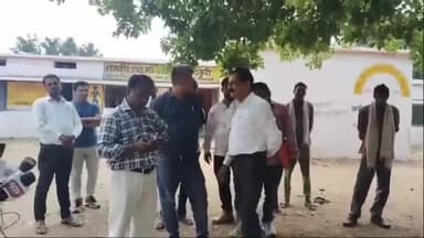 पन्ना: शासकीय उच्चतर माध्यमिक विद्यालय हथकुरी में 25 वर्षों में भी नहीं बन पाई बाउंड्री बाल