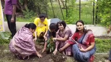 विदिशा नगर: महिला जैन मंडल द्वारा आज एसएटीआई कॉलेज में सघन वृक्षारोपण किया गया