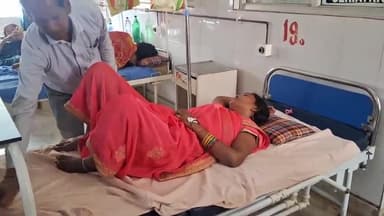 ठेठईटांगर: खिजरी के पास मवेसी से टकराने से स्कूटी सवार महिला हुई गिरकर हुई घायल,सदर अस्पताल में भर्ती