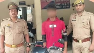 एत्मादपुर: थाना खंदौली क्षेत्र के यमुना एक्सप्रेस-वे इंटरचेंज के समीप से चोरी की बाइक समेत 01 अभियुक्त को पुलिस ने किया गिरफ्तार