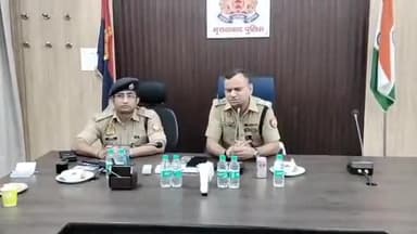 मुरादाबाद: नवागत एसएसपी सतपाल अंतिल ने मुरादाबाद पहुँचकर चार्ज संभालने के बाद, रिज़र्व पुलिस लाइन में की प्रेस वार्ता